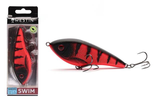 Westin Swim Glidebait 12cm 53g Fire