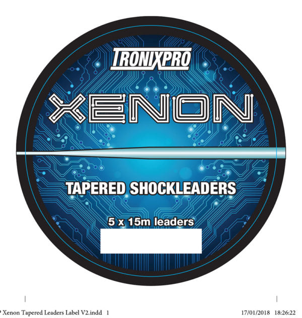 Tronixpro Xenon Tapered Shockleaders Clear