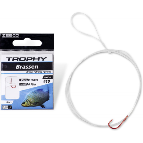 Zebco Trophy Bream Red Hook-to-Nylon
