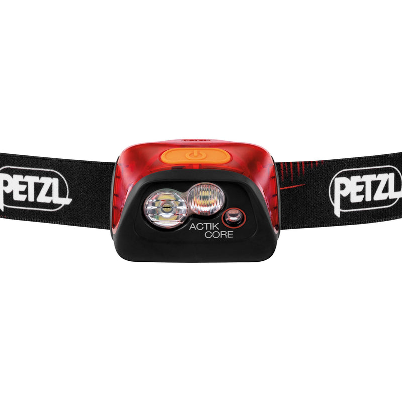 Petzl Actik Core 450 Lumen Headlamp  front