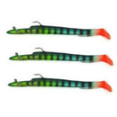 Eddystone Eel 2010 Weighted 15cm Green / Fire