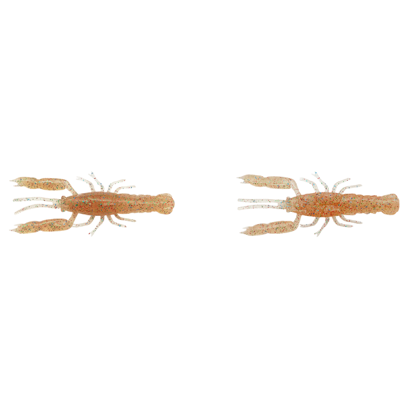 Savage 3D Crayfish Rattling 6.7cm 2.9g Haze Ghost 8pcs