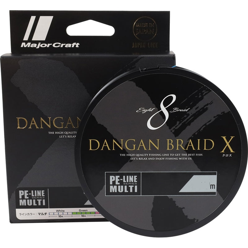 Major Craft Dangan Braid x8 150m Chartreuse
