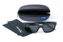 Matrix Polorised Sunglasses Wraps Trans black / grey lense