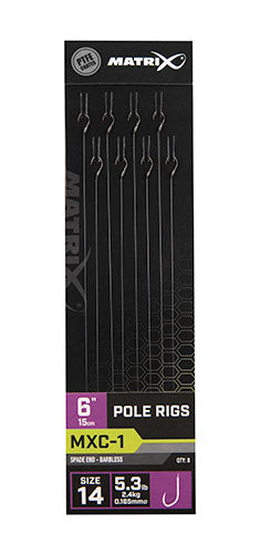 Matrix Rig Station Matrix MXC-1 Pole Rigs Barbless 15cm/6ins