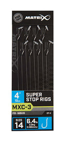 Matrix MXC-3 Super Stop Rigs Barbless 10cm/4ins