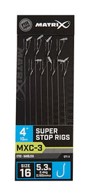 Matrix MXC-3 Super Stop Rigs Barbless 10cm/4ins