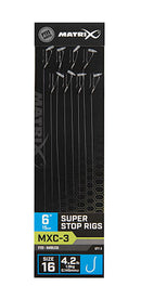 Matrix MXC-3 Super Stop Rigs Barbless 15cm/6ins