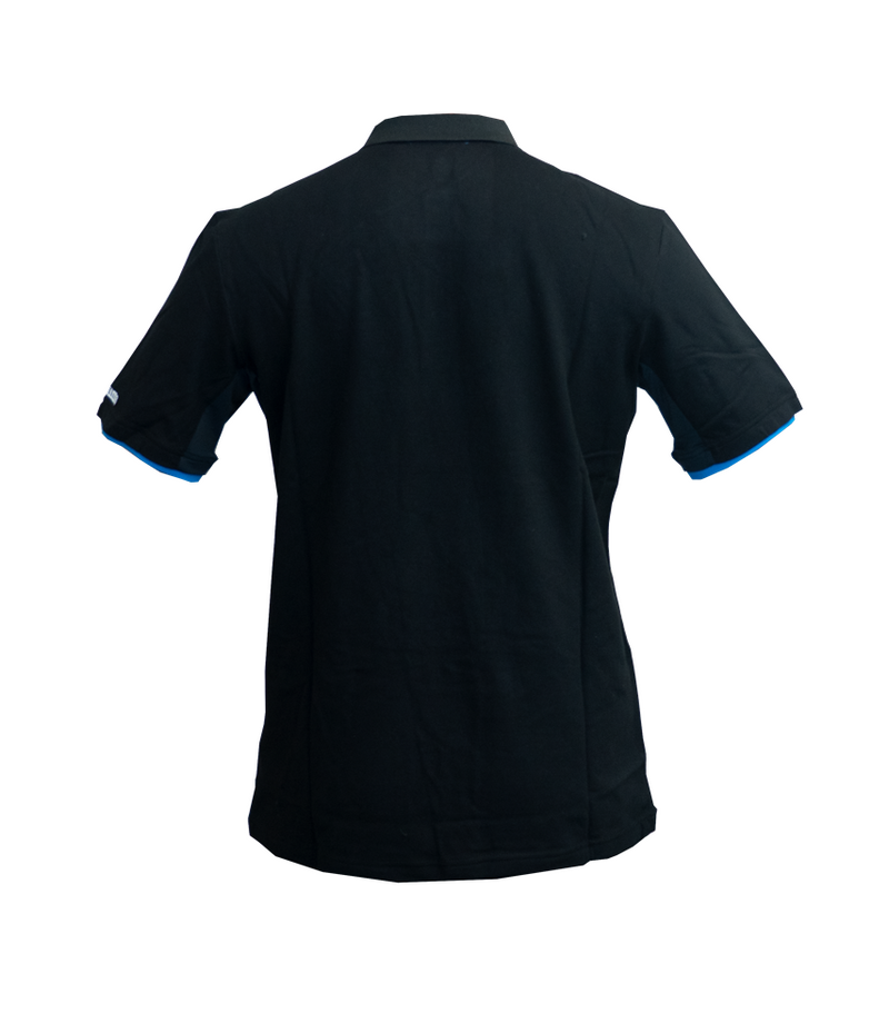 Okuma Cotton Polo Shirt Black