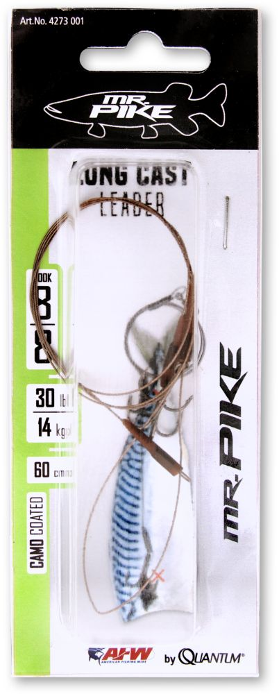 Quantum Mr. Pike Long Cast Leader Claw Hook Pike Rig