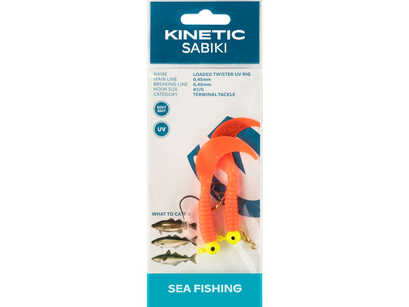 Kinetic Sabiki Loaded Twister UV