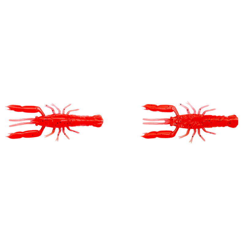 Savage 3D Crayfish Rattling 6.7cm 2.9g Red UV 8pcs