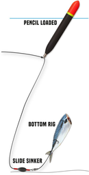 Quantum Mr. Pike Pencil Loaded Float Black 150mm 8g+12g