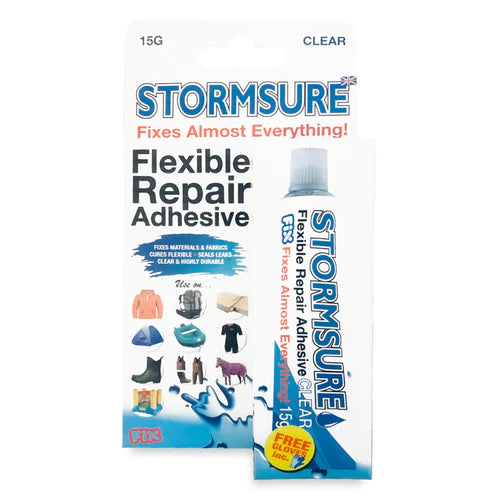 Stormsure Clear Flexible Repair Adhesive 15g