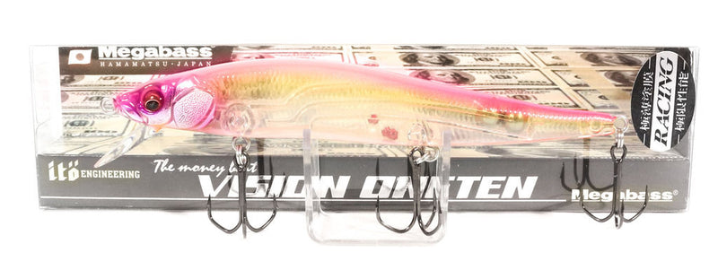 MEGABASS ONETEN+1 RACING LIGHT PINK BACK SHAD