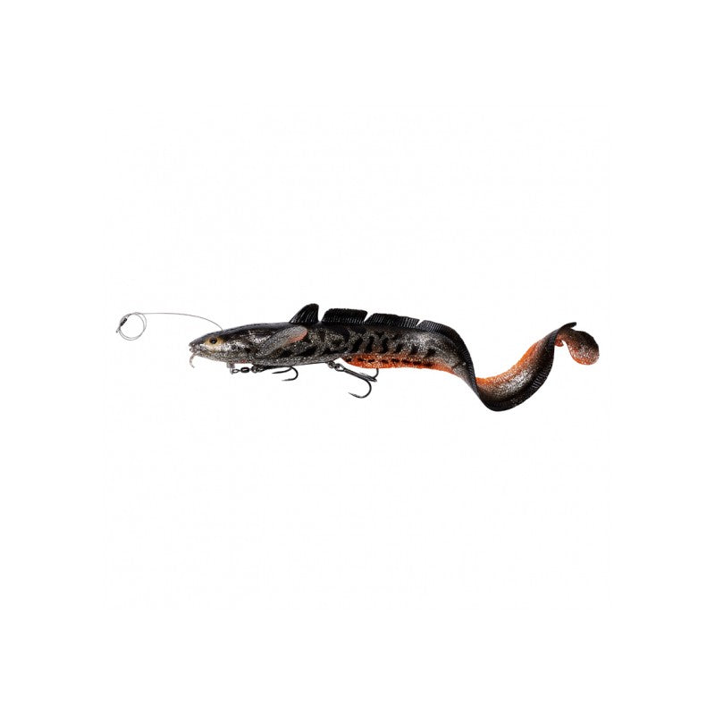 Savage Gear 3D Line Thru Burbot 50cm 435g Silver Orange