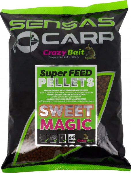 Sensas Super Feed Pellets Sweet Magic