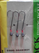 SHAMROCK 3-Hook Flattie Rrd Line Weighted SHAM2021