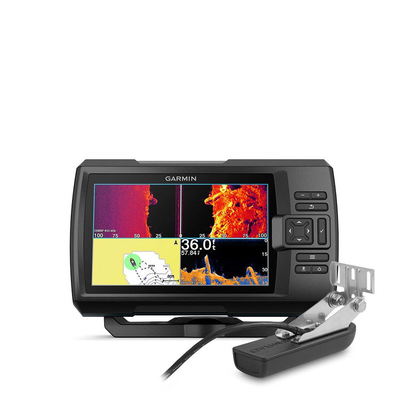 Garmin Striker Vivid 7 Side View fish finder with GPS and Transducer 